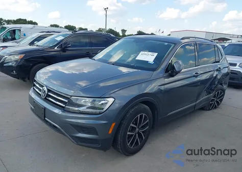 2021 Volkswagen Tiguan 2.0T Se/2.0T Se R-Line Black/2.0T Sel из США, поврежденный, VIN 3VV3B7AX3MM018900